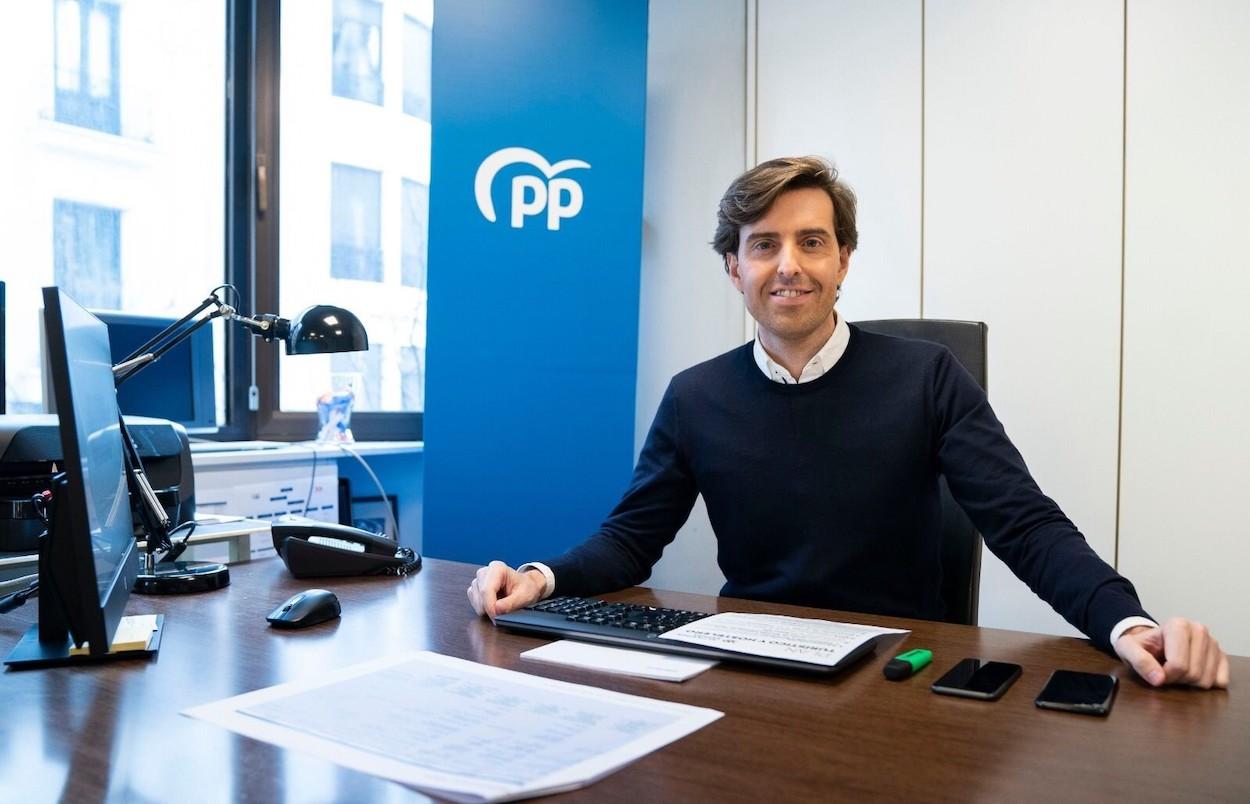 El vicesecretario de Comunicación del PP y diputado nacional por Málaga, Pablo Montesinos.