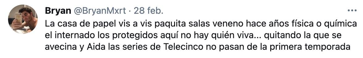 Tuit contra Jorge Javier Tuit contra Jorge Javier