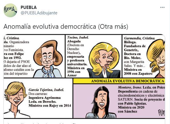 Tuit ABC Irene Montero Tuit ABC Irene Montero