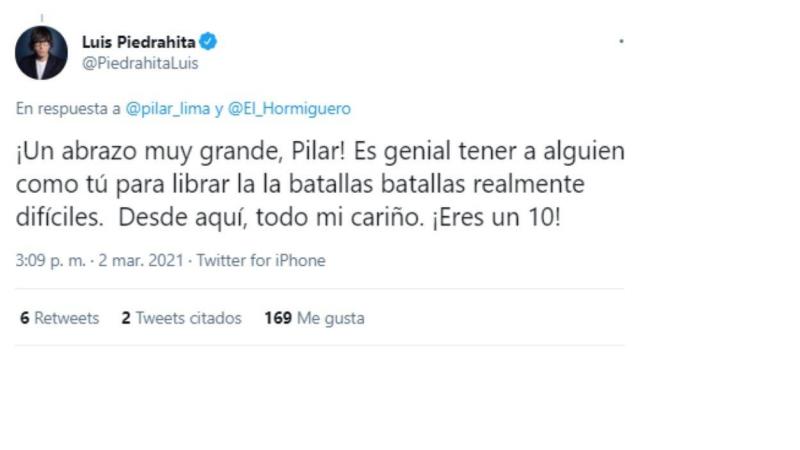 Luis Piedrahita responde a la diputada sorda de Unidas Podemos.