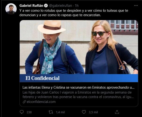 Tuit Rufián Tuit Rufián