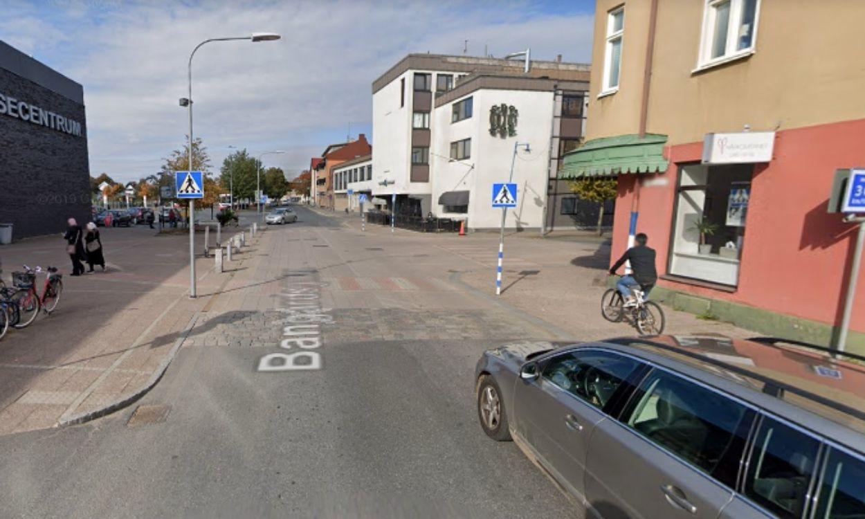Imagen del barrio sueco de Bangardsgatan, en Vetlanda, donde se ha perpetuado el ataque terrorista