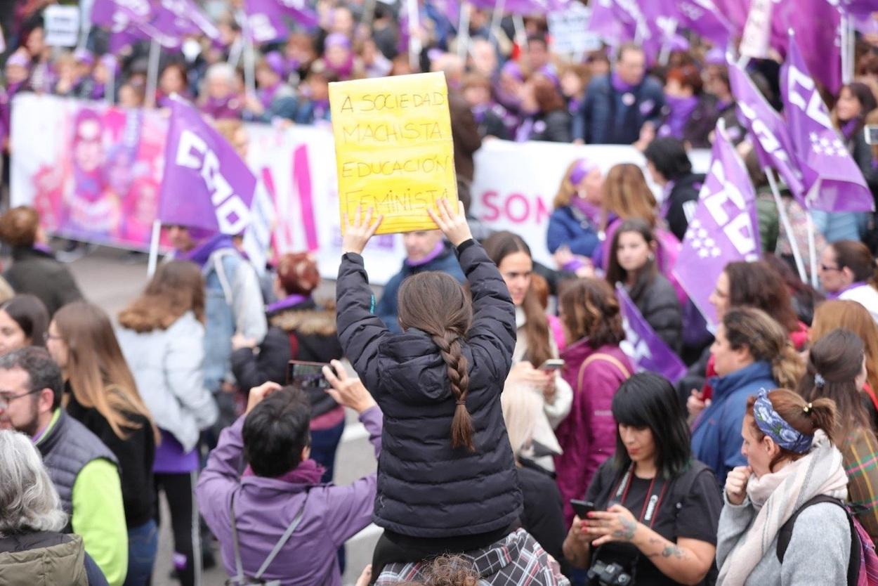 Manifestación del 8M en Madrid