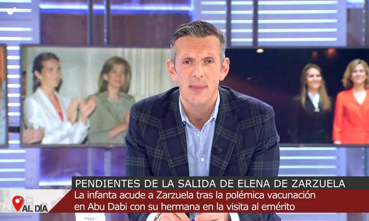 Joaquín Prat en 'Cuatro al día'. Mediaset