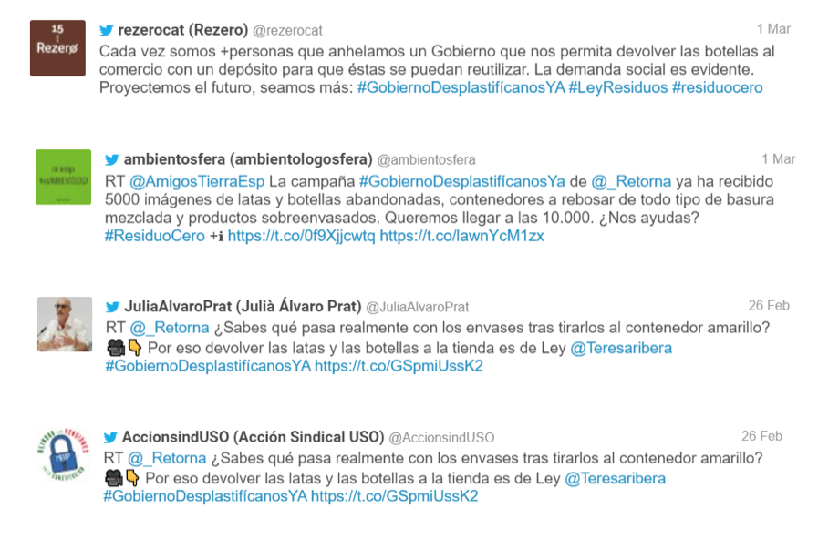 Mensajes en redes sociales a Teresa Ribera. Twitter Mensajes en redes sociales a Teresa Ribera. Twitter