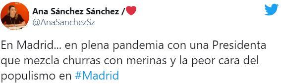 Una usuaria critica a Ayuso 4 Una usuaria critica a Ayuso 4