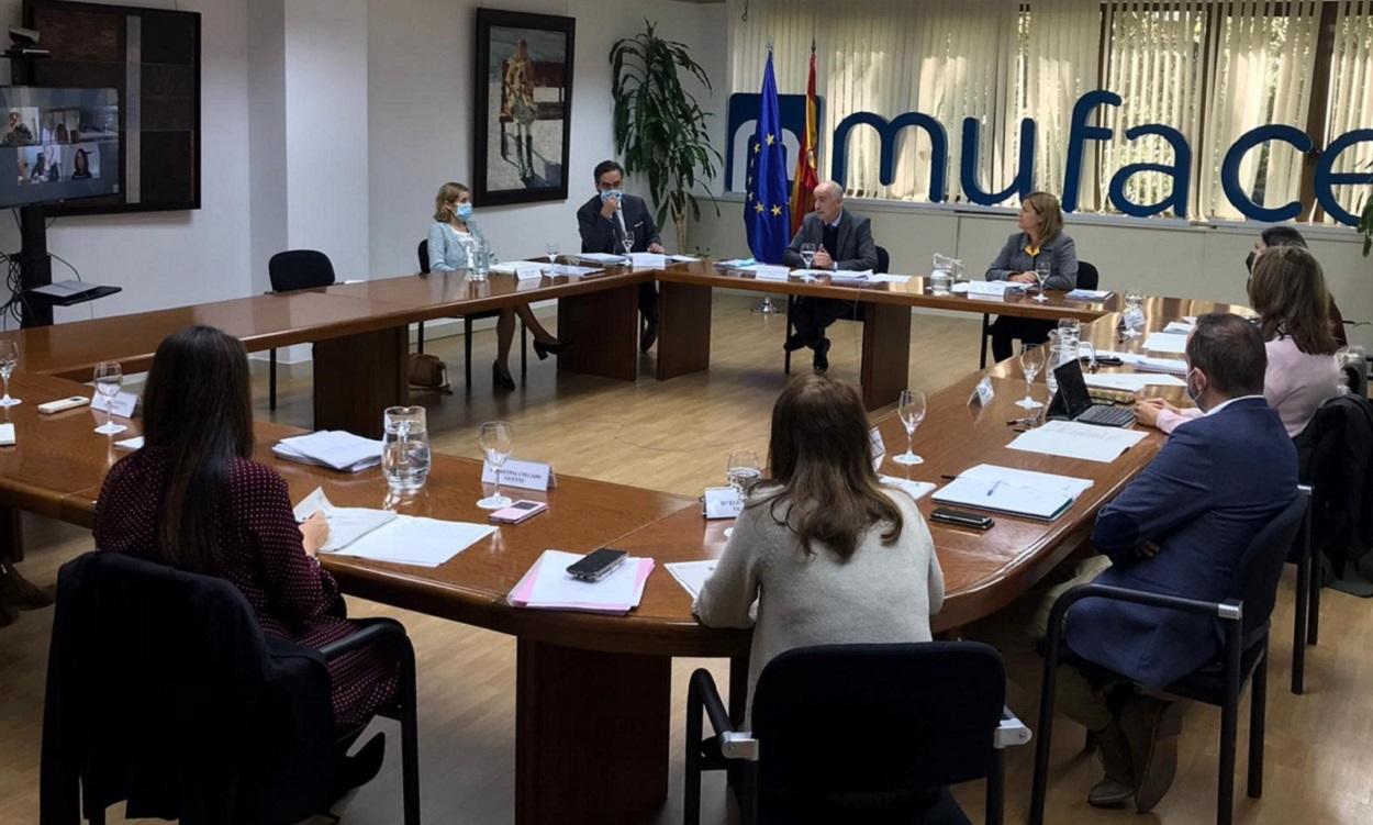 Reunión del consejo de MUFACE. Europa Press archivo