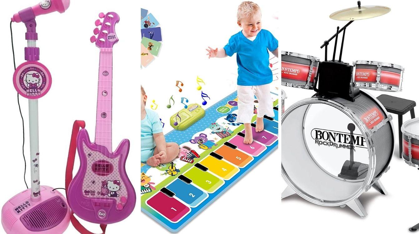 Los instrumentos musicales para niños