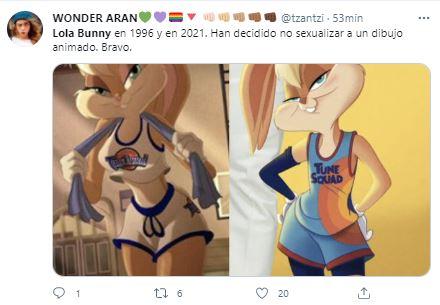 Captura Twitter Lola Bunny 1