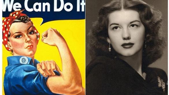8M Día de la Mujer Rosie la “remachadora” el ahora icono