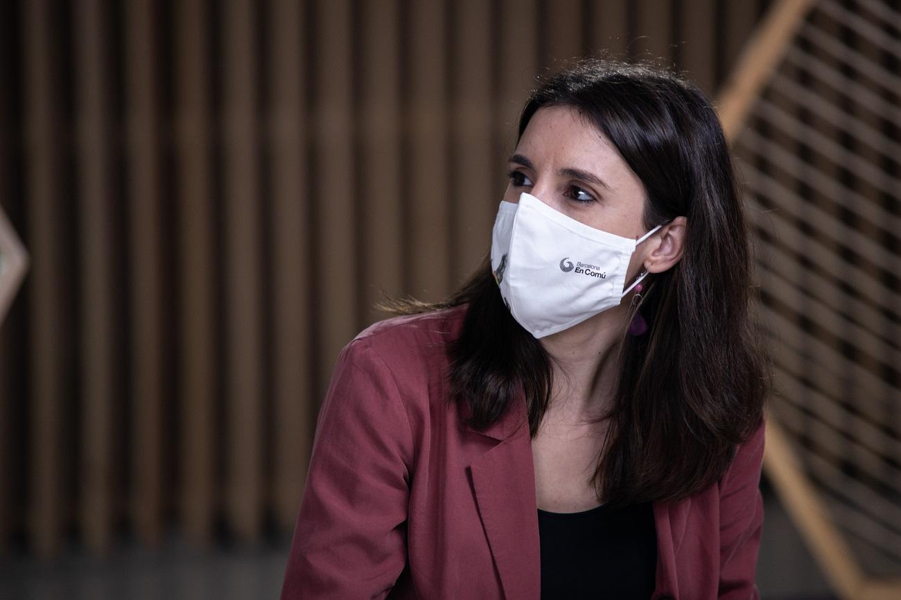 La ministra de Igualdad, Irene Montero, en una imagen de archivo. Fuente: Europa Press.