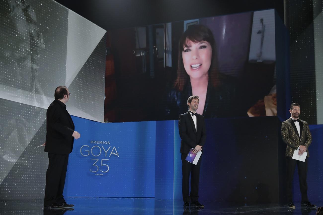 Mabel Lozano en la Gala de los Goya 2021