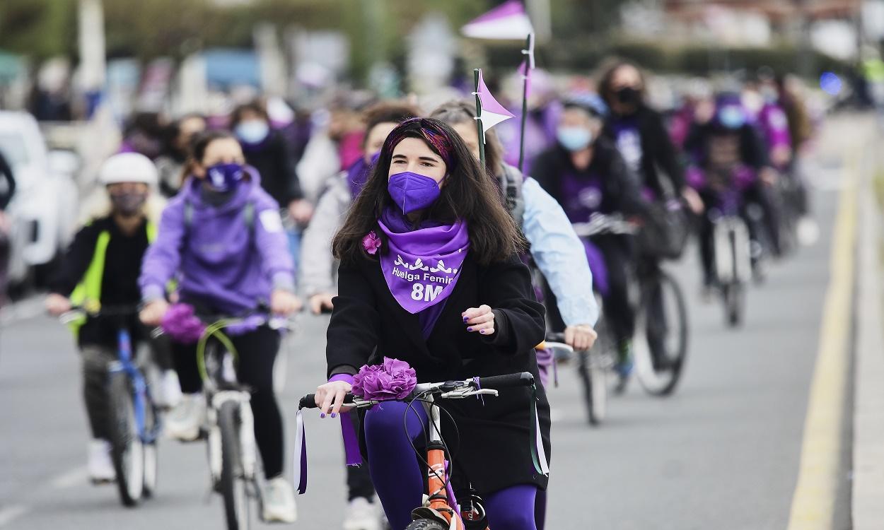 Bicicletada en Santander