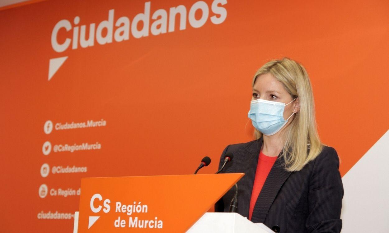La líder de Ciudadanos en Murcia, Ana Martínez Vidal. Europa Press