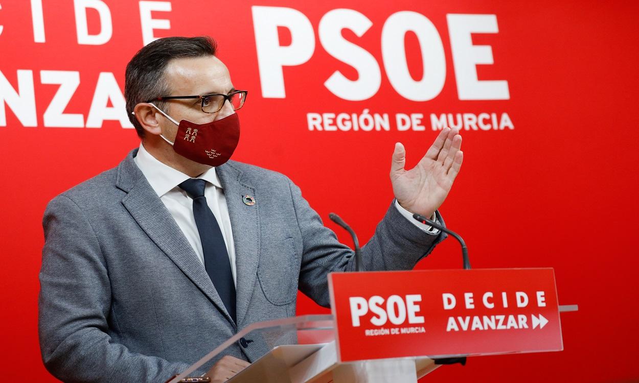 El Secretario General del PSOE en Castilla y León, Diego Conesa