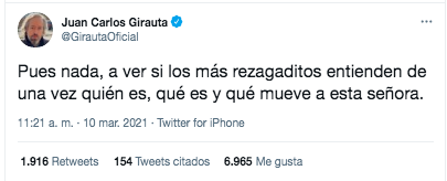 Tuit Juan Carlos Girauta