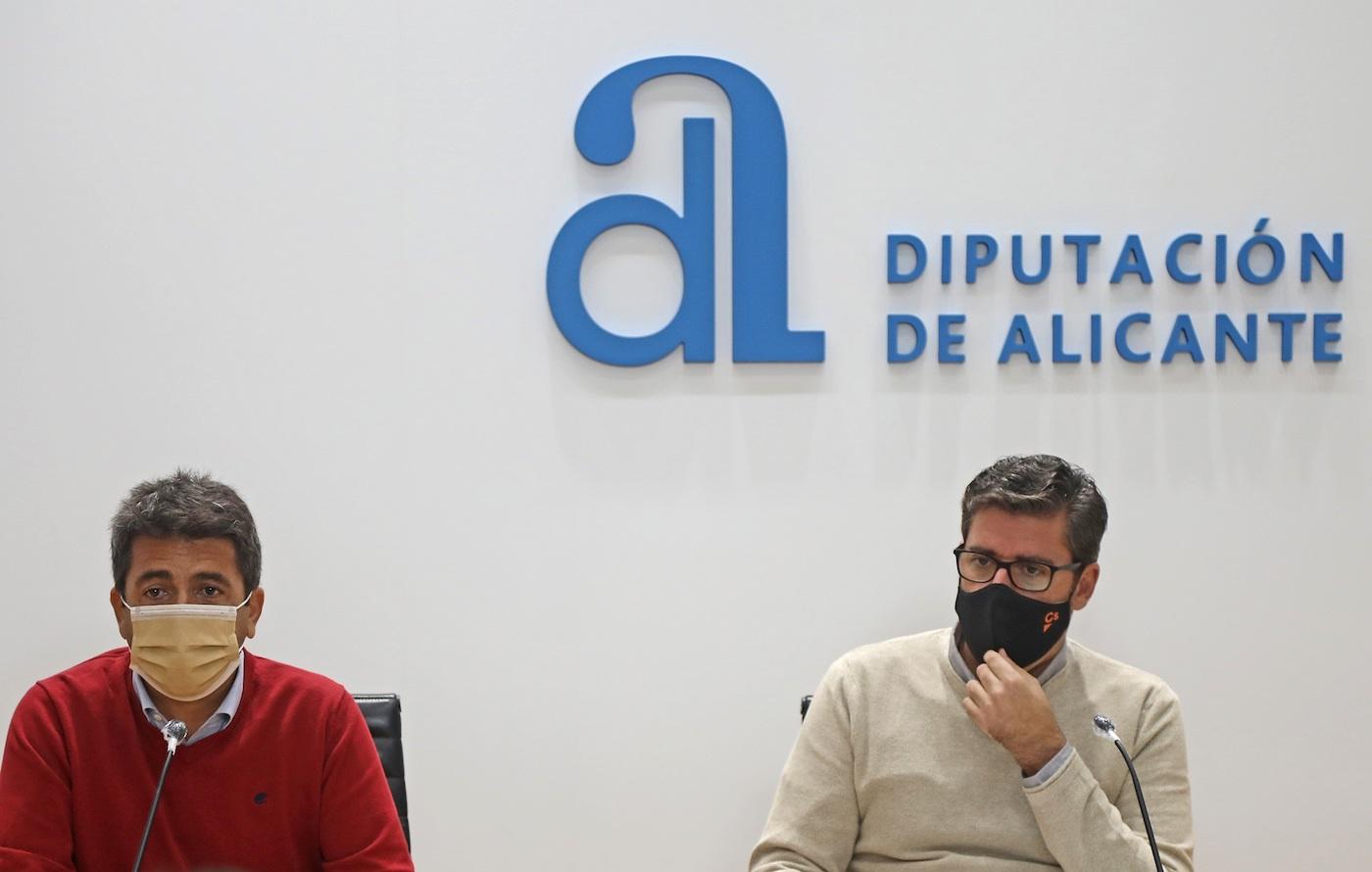 Mazón y Gutiérrez en la Diputación de Alicante - DIPUTACIÓN DE ALICANTE
