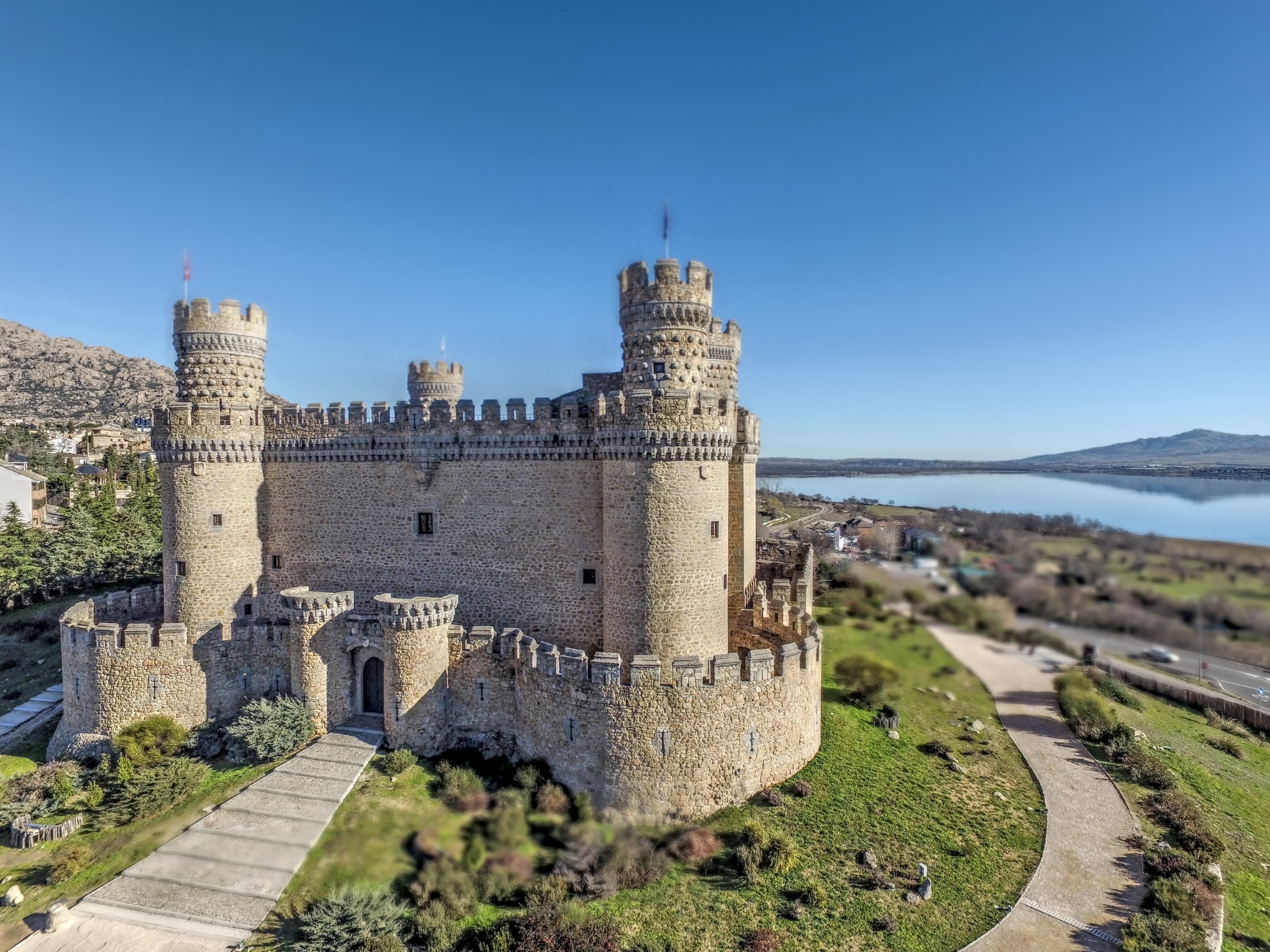 Castillo de los Mendoza en Manzanares el Real. CAM