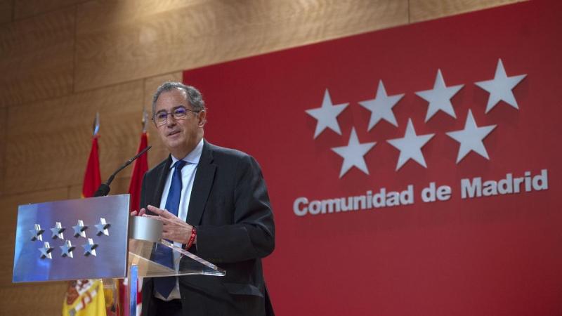 El consejero y portavoz del Gobierno de la Comunidad de Madrid, Enrique Ossorio. EP
