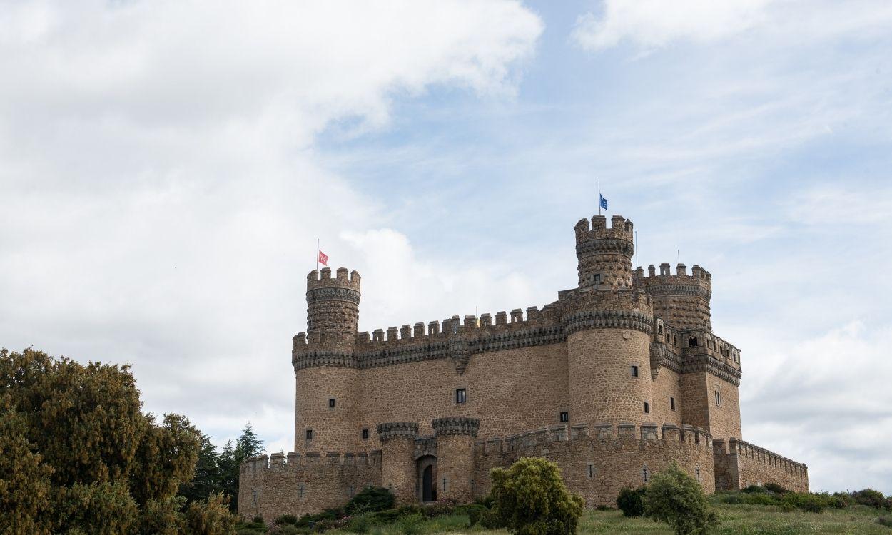 Manzanares El Real, pueblo de la Sierra de Madrid. 