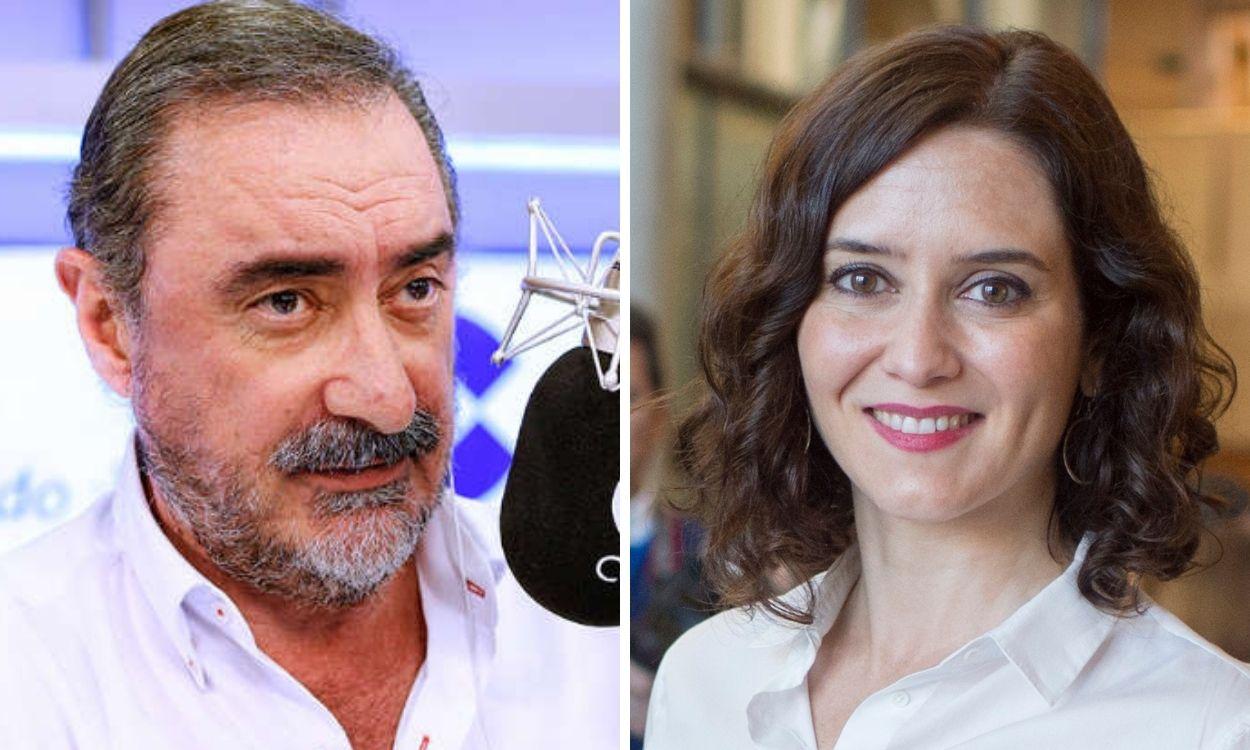 Carlos Herrera e Isabel Díaz Ayuso