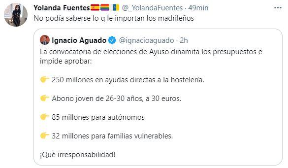 Tuit Yolanda Fuentes Tuit Yolanda Fuentes