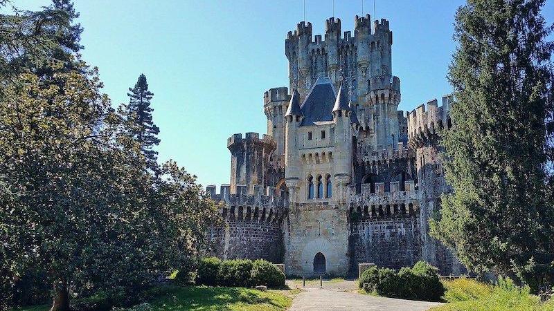 Castillo de Butrón en Vizcaya