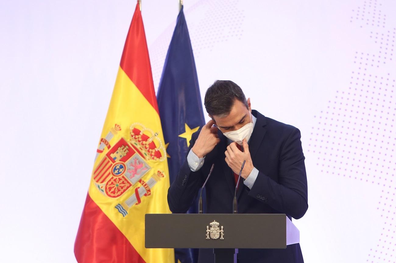 El presidente del Gobierno, Pedro Sánchez, en una imagen de archivo durante un acto. Fuente: Europa Press.