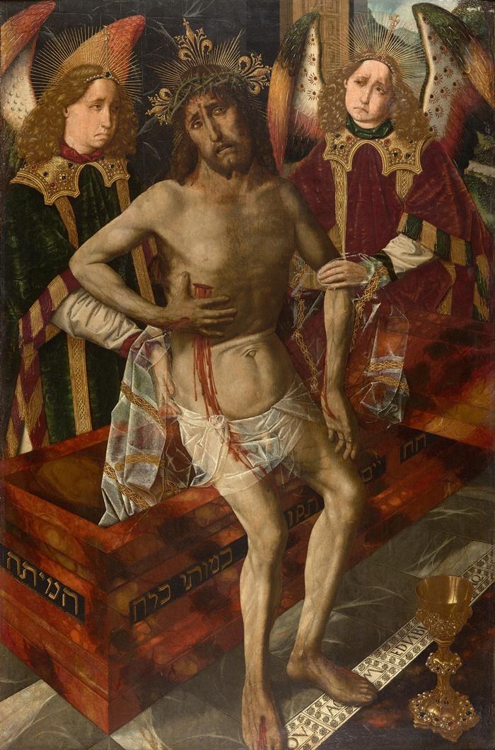 El Cristo de la Piedad guarda varios enigmas, en el pavimento y en inscripción hebraica El Cristo de la Piedad guarda varios enigmas, en el pavimento y en inscripción hebraica