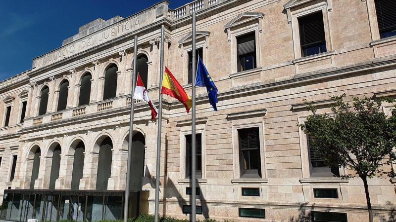 Sede del Tribunal Superior de Justicia de Castilla y León, en Burgos.EP