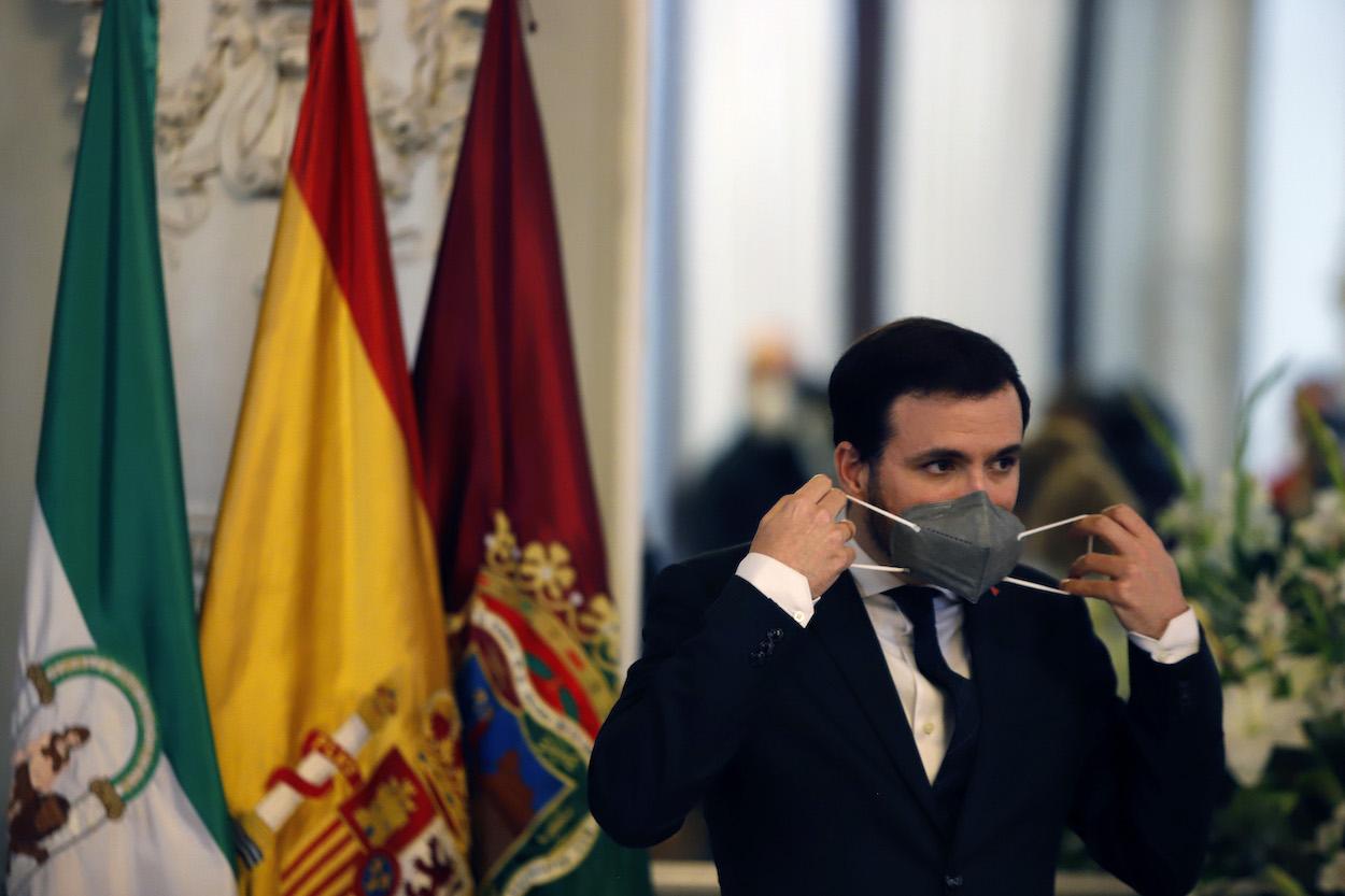 El ministro de Consumo, Alberto Garzón