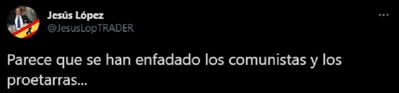 El concejal del PP Jesús López responde a las críticas por su comentario sobre Iglesias