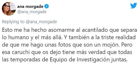 el tuit de Ana Morgade 2