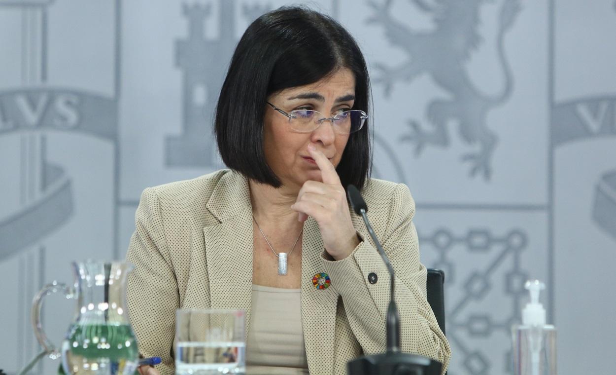 La ministra de Sanidad, Carolina Darias. EP archivo