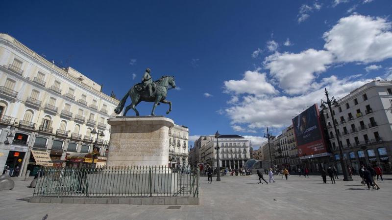 Imagen de la Puerta del Sol (Madrid). Europa Press