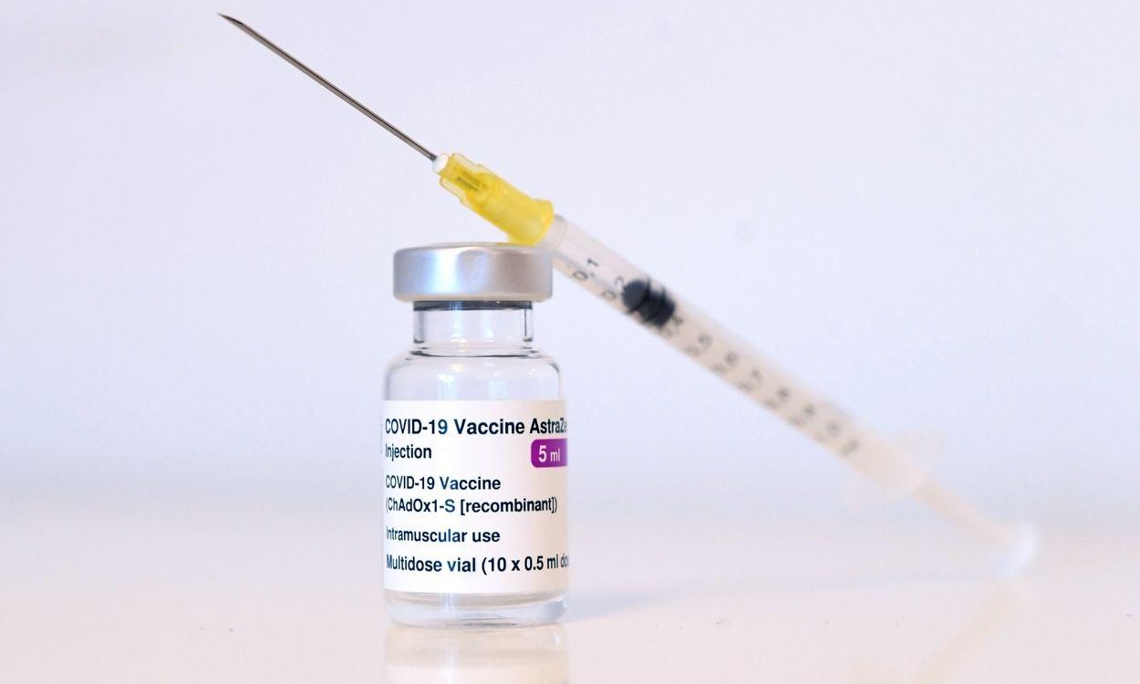 Imagen de una vacuna de AstraZeneca contra la Covid-19.