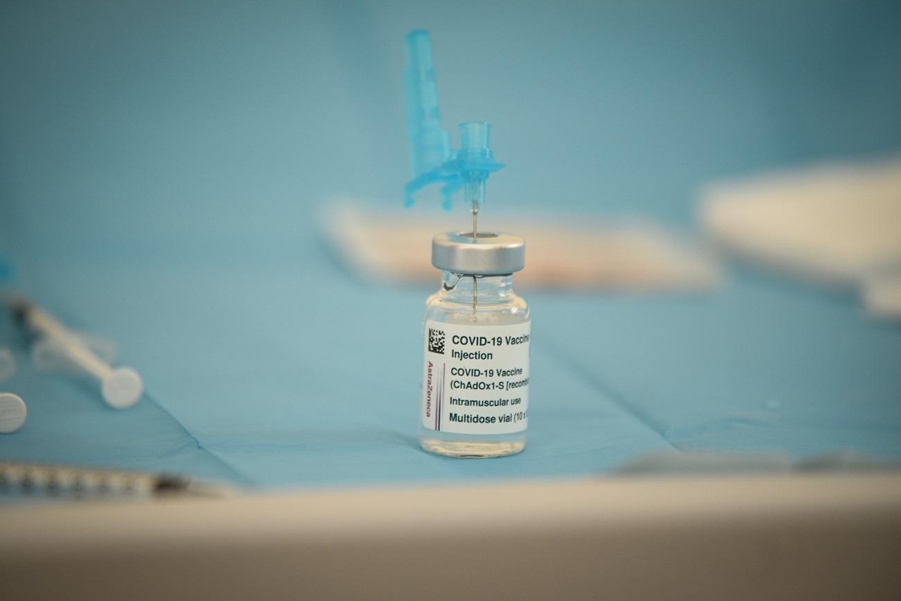 Imagen de recurso de una dosis de la vacuna de AstraZeneca. Fuente: Europa Press.