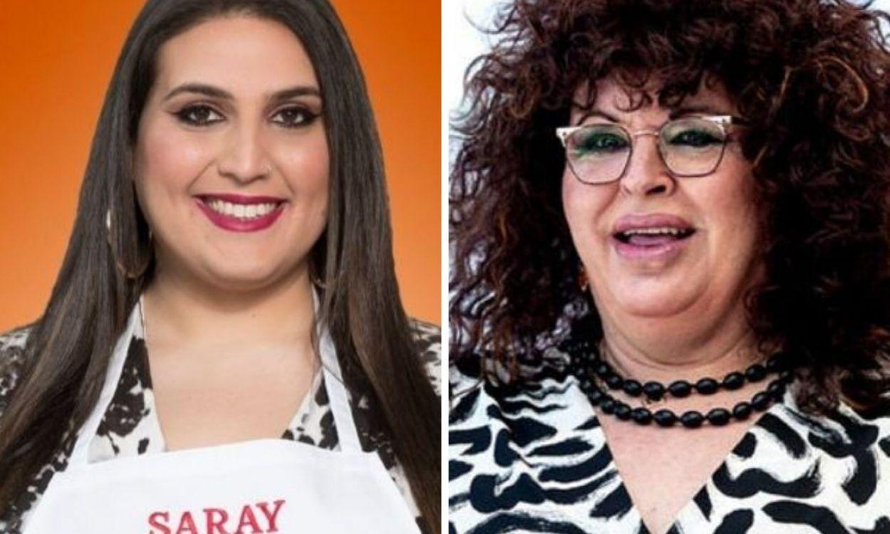 Saray Carrillo y Paca la Piraña