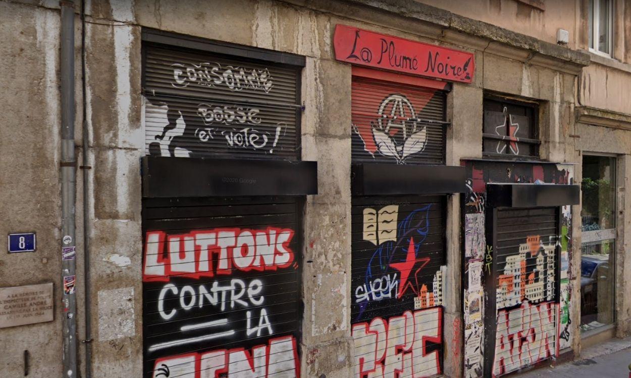 Imagen de la libreria de Lyon (Francia) La Plume Noire