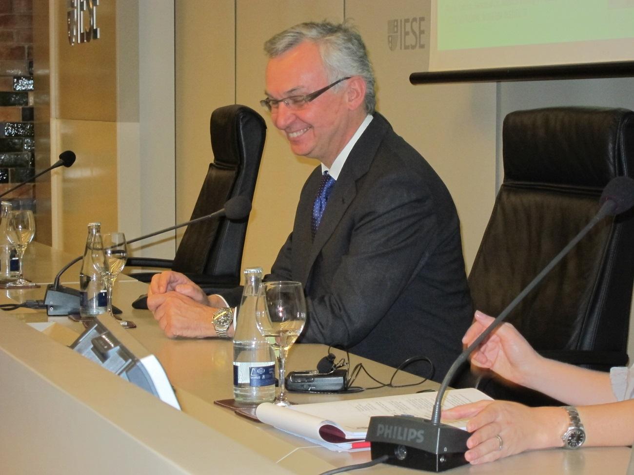 Josep Baselga en una imagen de archivo. Fuente: Europa Press.