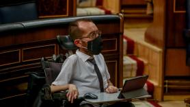 El portavoz parlamentario de Unidas Podemos, Pablo Echenique