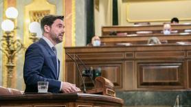 Antidio Fagúndez (PSOE) desde la tribuna del Congreso. Fuente: Europa Press.
