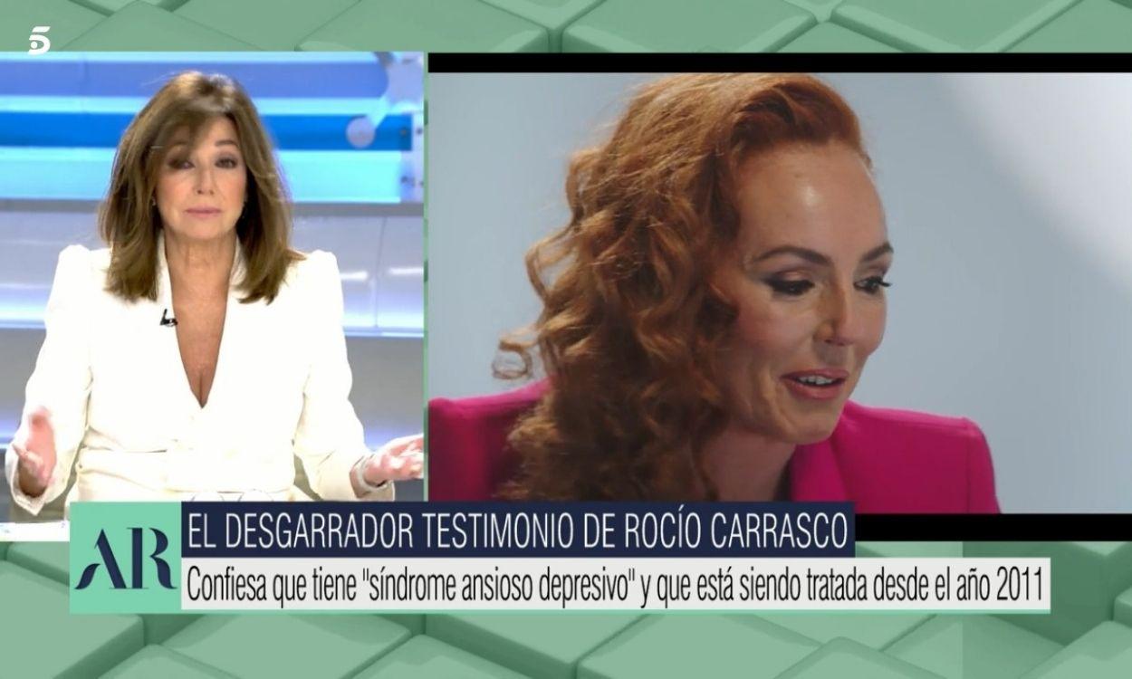Ana Rosa Quintana comenta el documental de Rocío Carrasco en su programa.