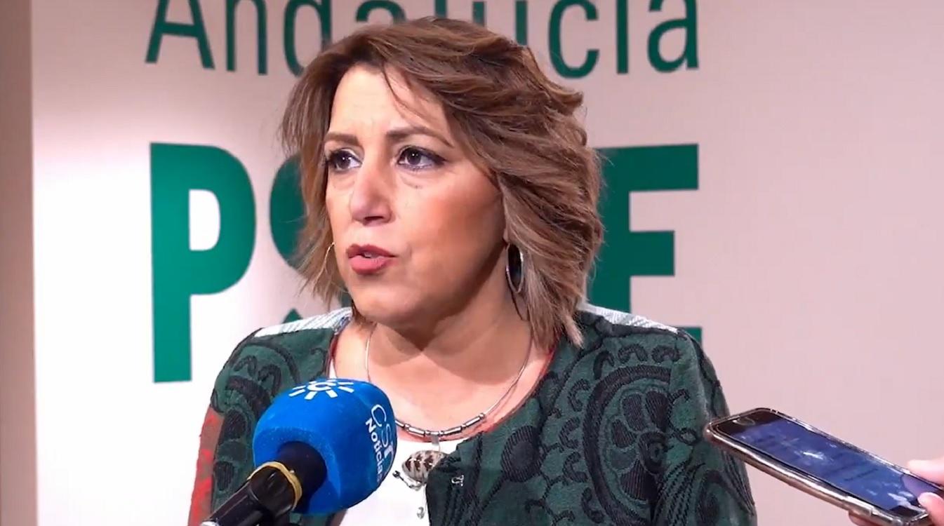 La secretaria general del PSOE en Andalucía, Susana Díaz. Fuente: PSOE.