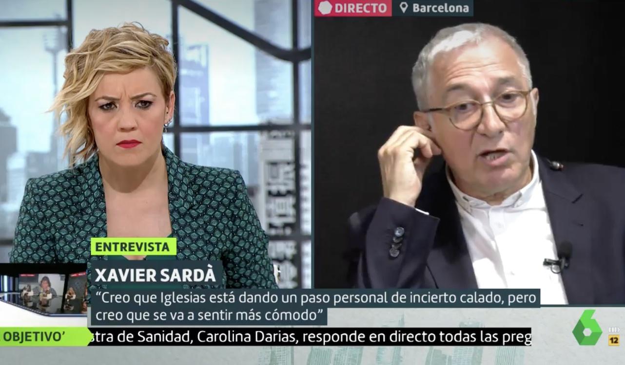 Xavier Sardà critica lo que se está viendo en la precampaña electoral de Madrid. laSexta