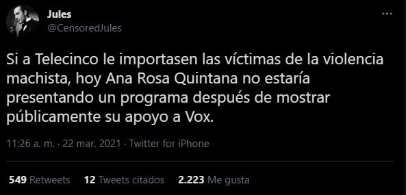 tuit ana rosa