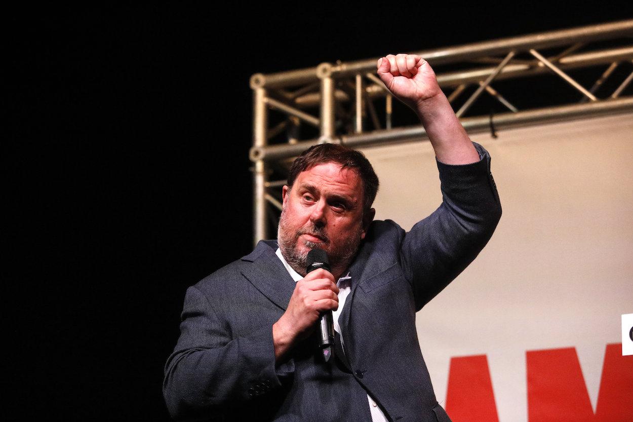 El líder de ERC, Oriol Junqueras