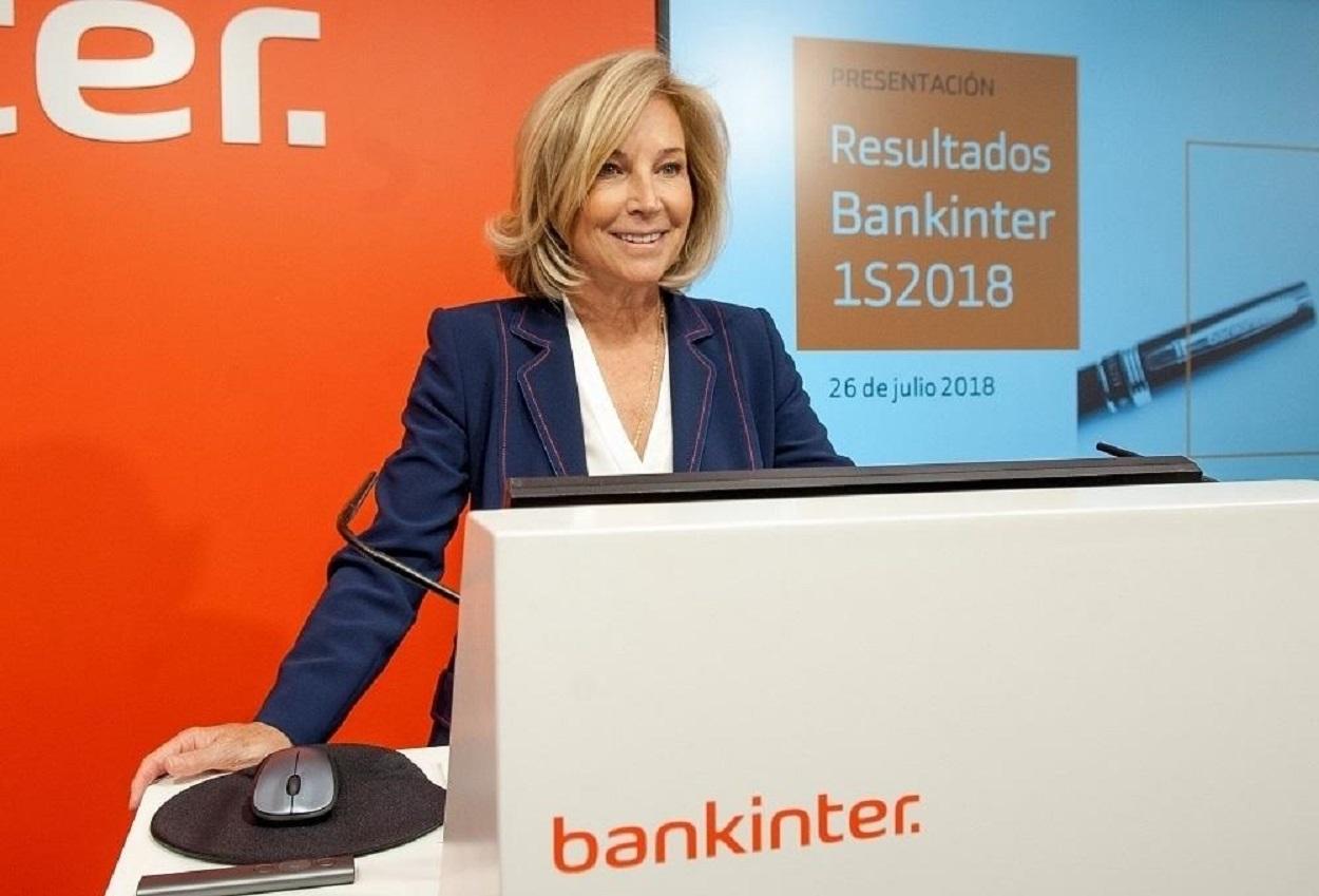 La consejera delegada de Bankinter, María Dolores Dancausa