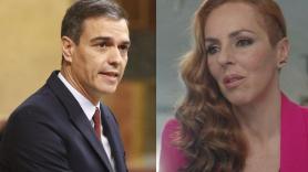 Pedro Sánchez y Rocío Carrasco.