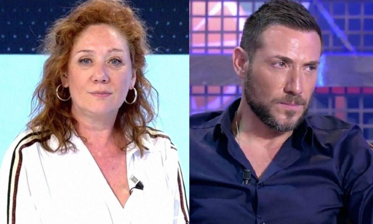 La periodista Cristina Fallarás y el ex colaborador de Mediaset Antonio David Flores.